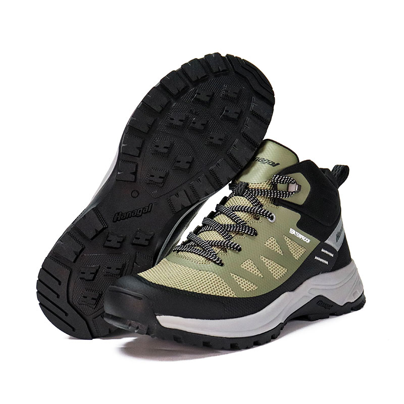 TPU 열 프레싱 플라이니트 어퍼 트레킹 슈즈